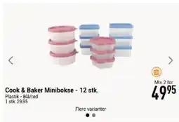 Imerco Cook & Baker Minibokse tilbud
