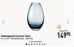 Imerco Holmegaard Cocoon Vase tilbud