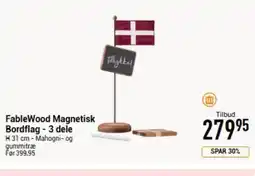 Imerco FableWood Magnetisk Bordflag - 3 dele tilbud