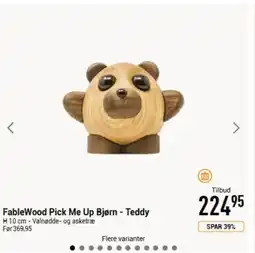 Imerco FableWood Pick Me Up Bjørn - Teddy tilbud