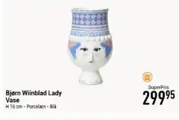 Imerco Bjørn Wiinblad Lady Vase tilbud