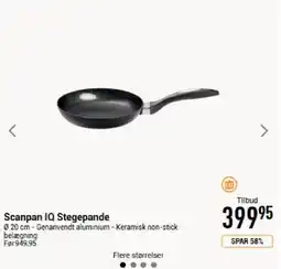 Imerco Scanpan IQ Stegepande tilbud