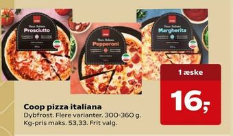 Dagli'Brugsen Coop pizza italiana tilbud