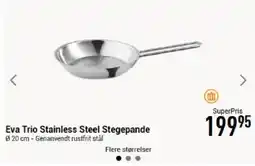 Imerco Eva Trio Stainless Steel Stegepande tilbud