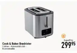 Imerco Cook & Baker Brødrister tilbud