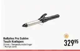 Imerco BaByliss Pro Sublim Touch Krøllejern tilbud