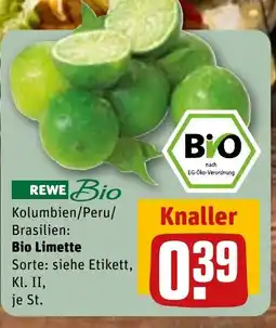 REWE DE Bio Limette tilbud