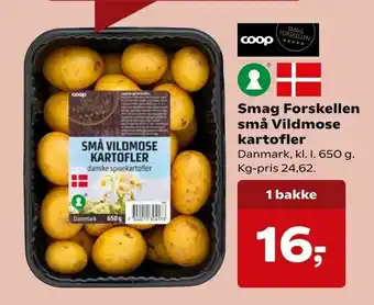 Dagli'Brugsen Smag Forskellen små Vildmose kartofler tilbud