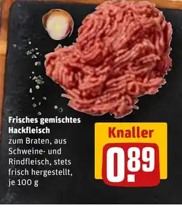 REWE DE Frisches gemischtes Hackfleisch tilbud