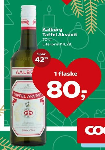 Dagli'Brugsen Aalborg Taffel Akvavit tilbud