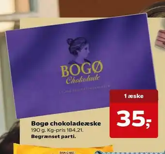 Bogø chokoladeæske