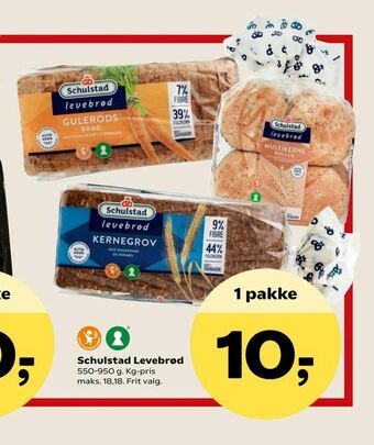 Dagli'Brugsen Schulstad Levebrød tilbud