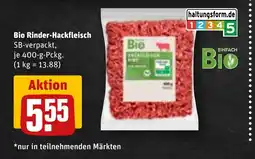 REWE DE Bio Rinder-Hackfleisch tilbud
