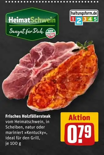 REWE DE Frisches Holzfällersteak tilbud
