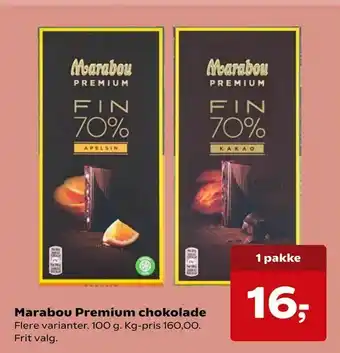 Marabou Premium chokolade