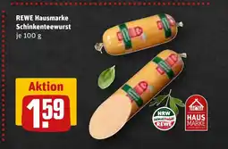 REWE DE REWE Hausmarke Schinkenteewurst tilbud