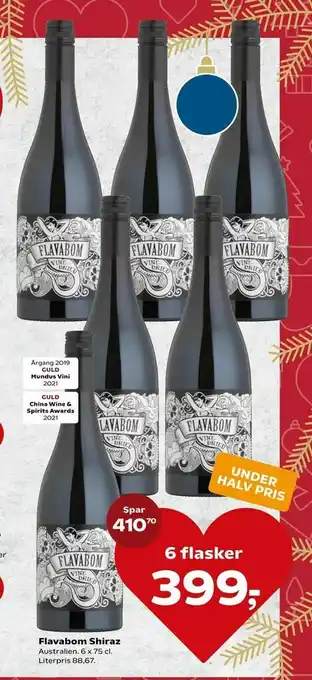 Kvickly Flavabom Shiraz tilbud