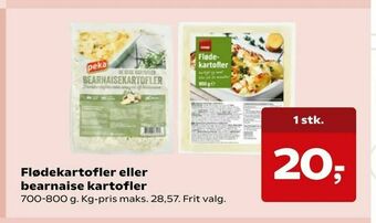 Kvickly Flødekartofler eller bearnaise kartofler tilbud