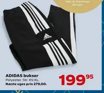 Kvickly ADIDAS bukser tilbud