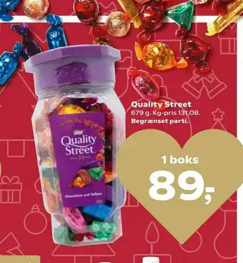 Kvickly Quality Street tilbud