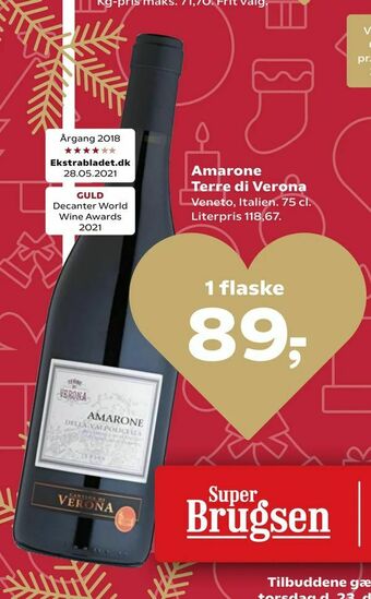 Kvickly Amarone Terre di Verona tilbud