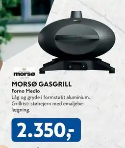 Davidsen MORSØ GASGRILL, DKK 2350 tilbud