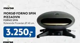 Davidsen MORSØ FORNO SPIN PIZZAOVN, DKK 3250 tilbud