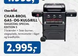 Davidsen CHAR-BROIL GAS- OG KULGRILL, DKK 2995 tilbud