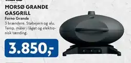 Davidsen MORSØ GRANDE GASGRILL, DKK 3850 tilbud