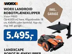 Davidsen WORX LANDROID ROBOTPLÆNEKLIPPER, DKK 5495 tilbud