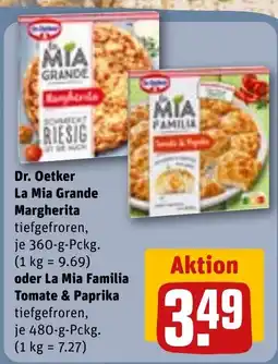 REWE DE Dr. Oetker La Mia Grande Margherita tilbud