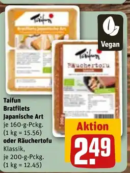Taifun Bratfilets Japanische Art