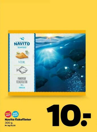 Netto Navito fiskefileter tilbud