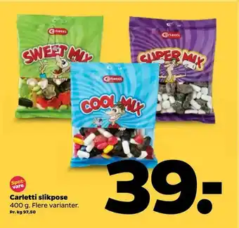 Netto Carletti slikpose tilbud