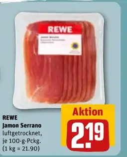 REWE DE REWE Jamon Serrano tilbud