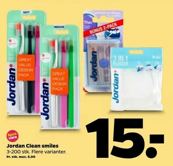 Netto Jordan Clean smiles tilbud