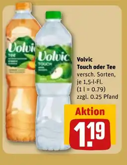 REWE DE Volvic Touch oder Tee versch. Sorten, tilbud