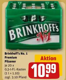 REWE DE Brinkhoff's No. 1 Premium Pilsener tilbud
