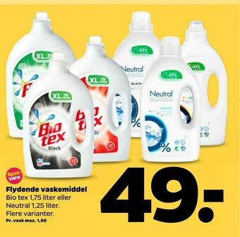 Netto Flydende vaskemiddel tilbud