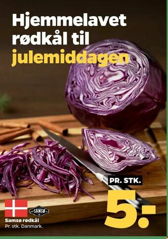 Netto Samsø rødkål tilbud