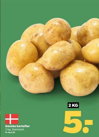Netto Danske kartofler tilbud