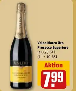 REWE DE Valdo Marca Oro Prosecco Superiore tilbud