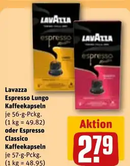 REWE DE Lavazza Espresso Lungo Kaffeekapseln tilbud