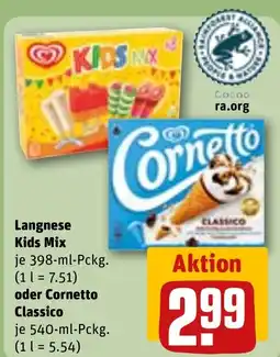REWE DE Langnese Kids Mix tilbud