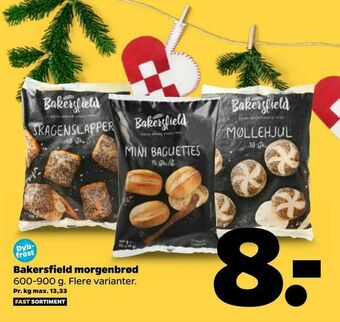 Netto Bakersfield morgenbrød tilbud