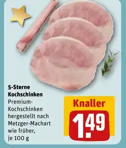 REWE DE 5-Sterne Kochschinken Premium- tilbud