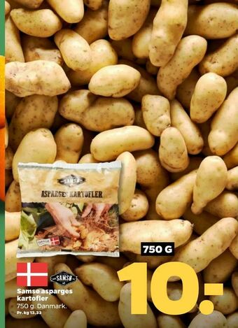 Netto Samsø asparges kartofler tilbud