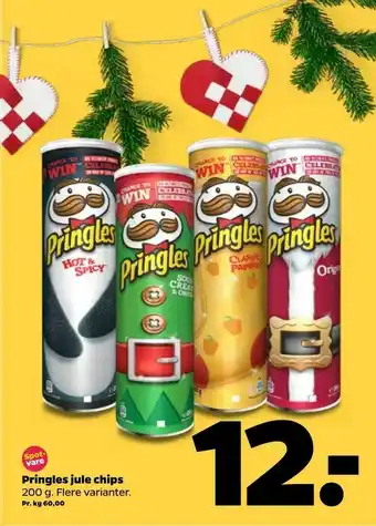Netto Pringles jule chips tilbud