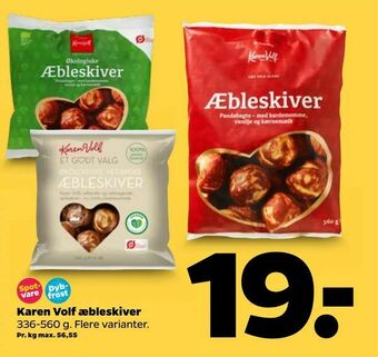 Netto Karen Volf æbleskiver tilbud