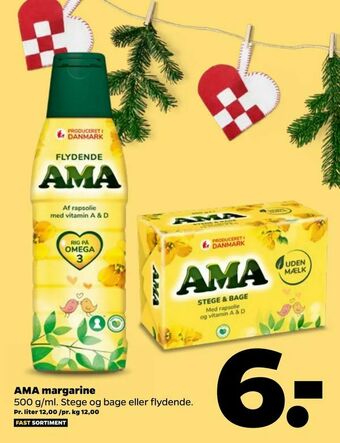 Netto AMA margarine tilbud